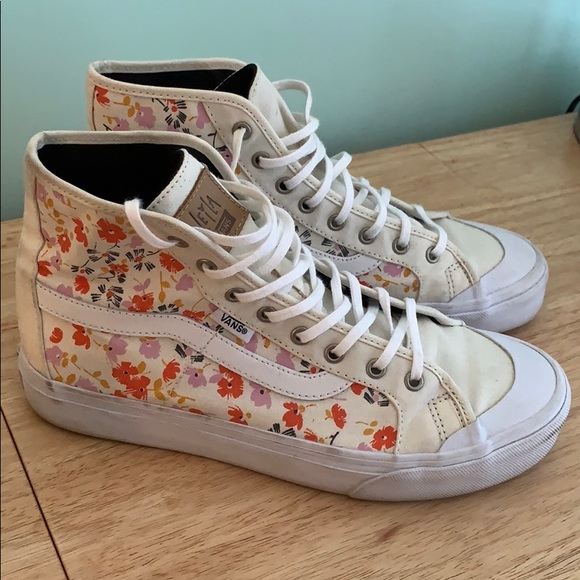 flowered vans